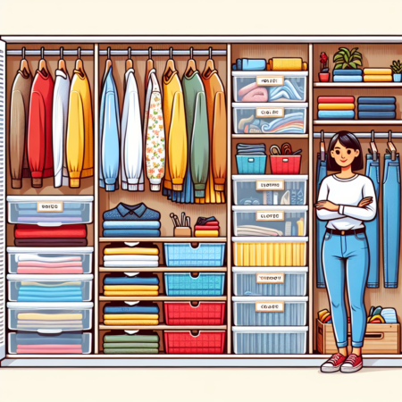 Tips Mengorganisir Lemari dengan Metode Marie Kondo