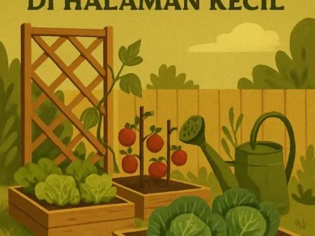 Trik Membangun Kebun Sayur di Halaman Kecil