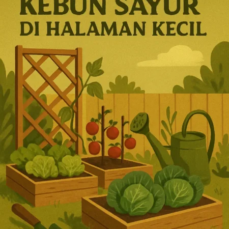 Trik Membangun Kebun Sayur di Halaman Kecil