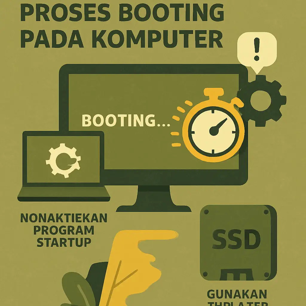 Trik Mempercepat Proses Booting pada Komputer