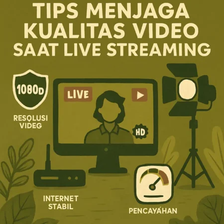 Tips Menjaga Kualitas Video Saat Live Streaming