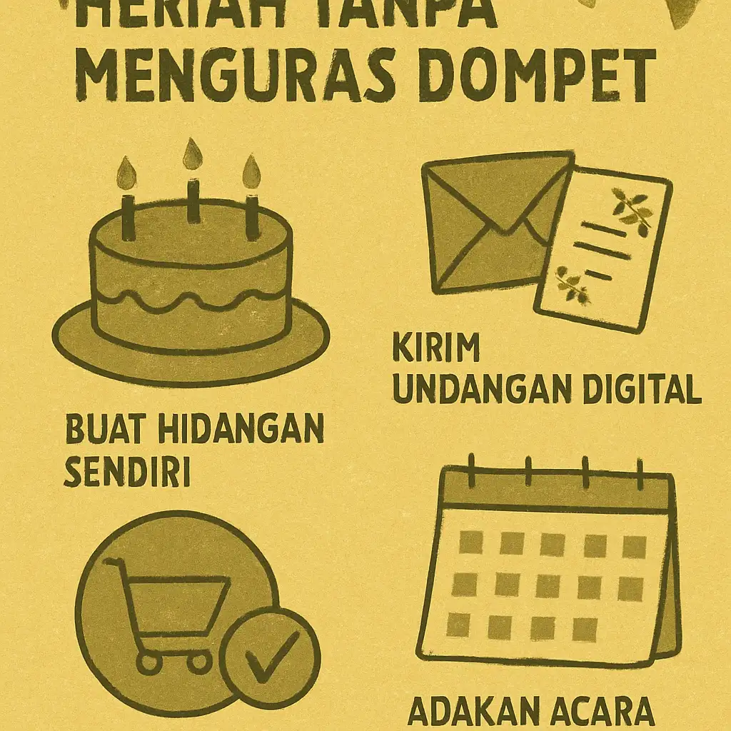 Tips Hemat untuk Pesta: Meriah Tanpa Menguras Dompet