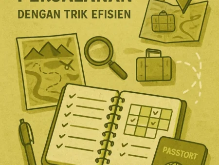 Cara Menyusun Rencana Perjalanan dengan Trik Efisien