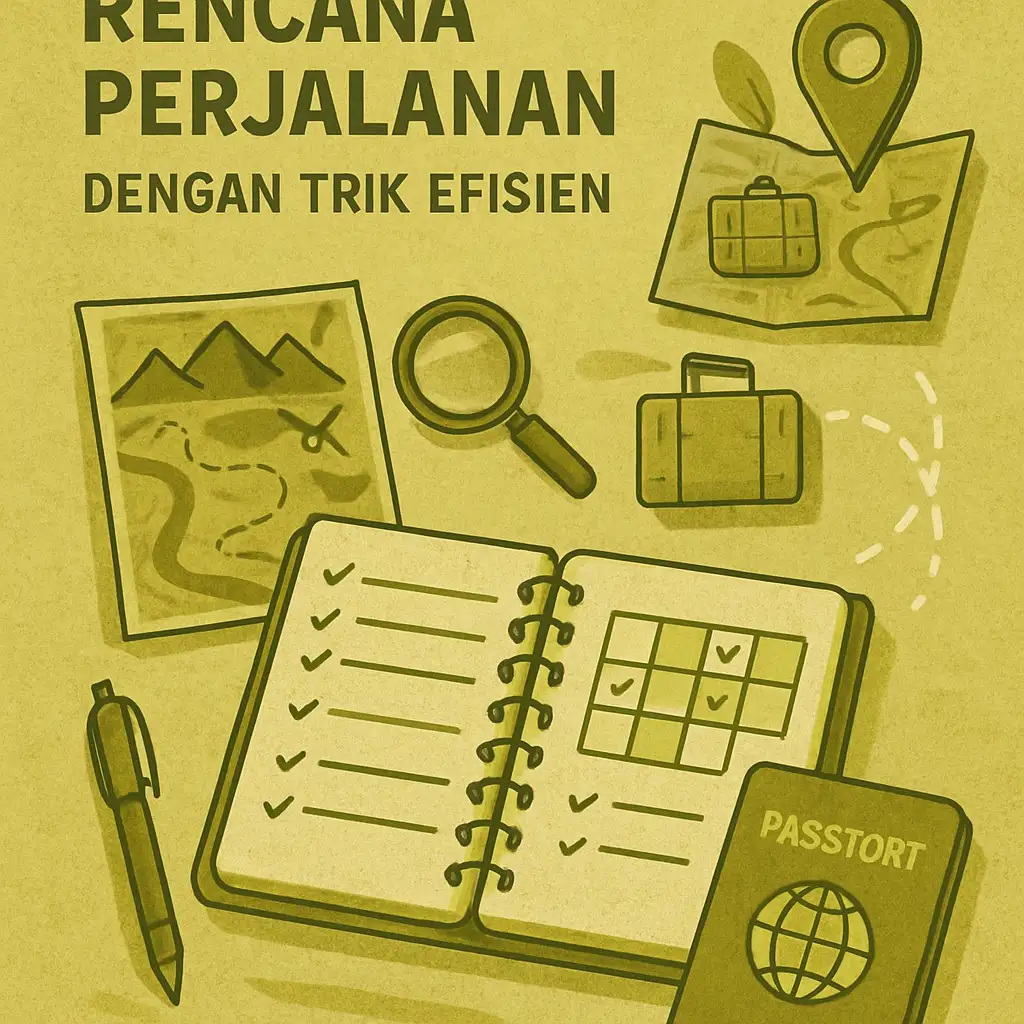 Cara Menyusun Rencana Perjalanan dengan Trik Efisien